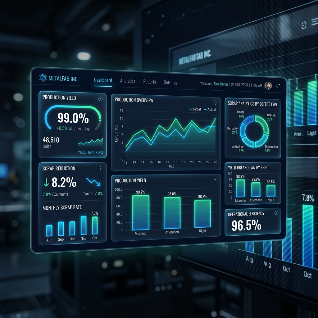 SlitFlow Analytics Dashboard
