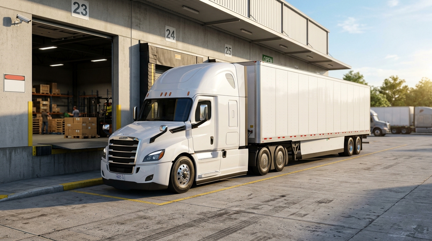 53\' Dry Van Trailer dimensions and loading diagram